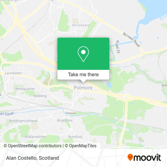 Alan Costello map