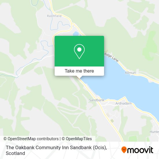 The Oakbank Community Inn Sandbank (Ocis) map