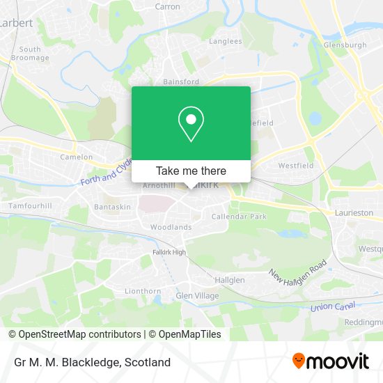Gr M. M. Blackledge map