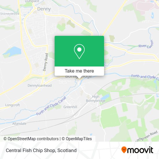 Central Fish Chip Shop map