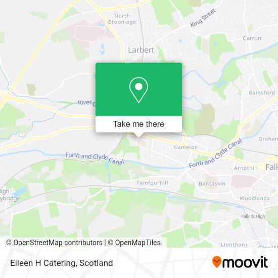 Eileen H Catering map
