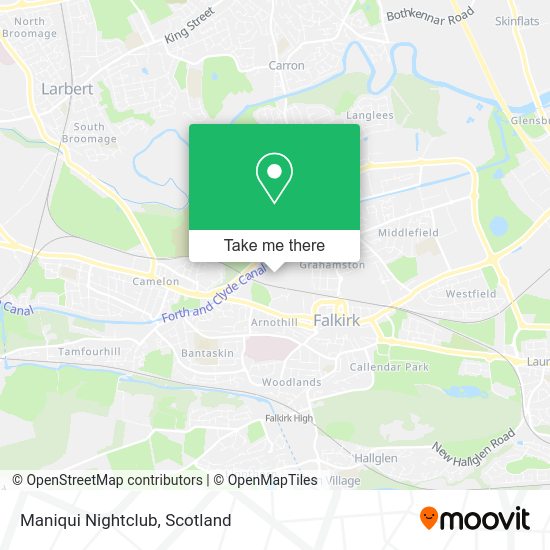 Maniqui Nightclub map
