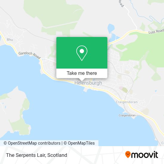 The Serpents Lair map