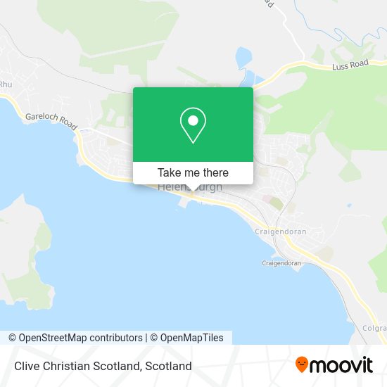 Clive Christian Scotland map