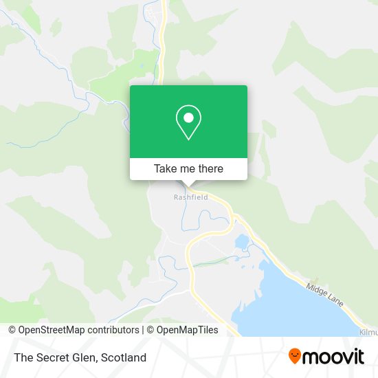 The Secret Glen map