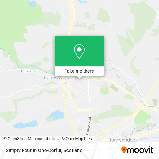 Simply Four In One-Derful map