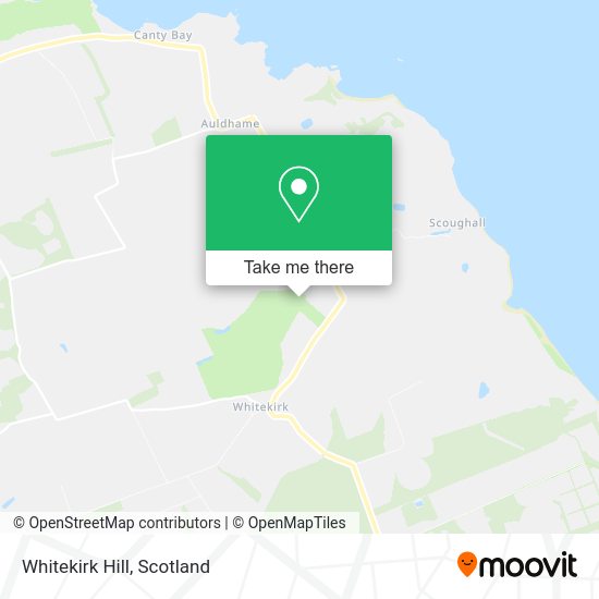 Whitekirk Hill map
