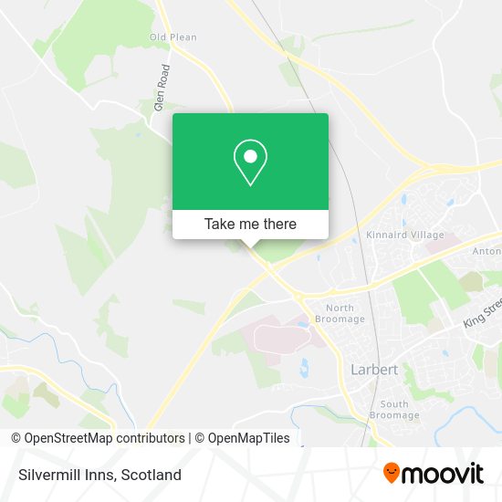 Silvermill Inns map