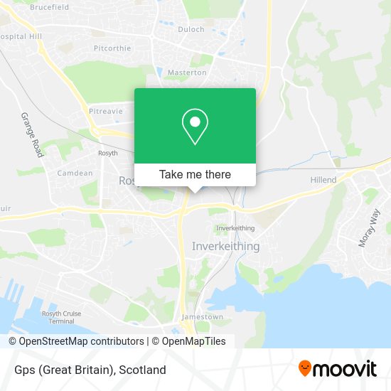 Gps (Great Britain) map