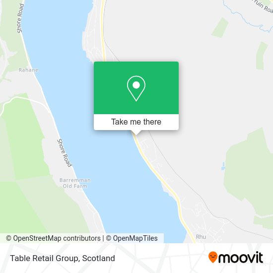 Table Retail Group map