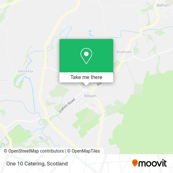 One 10 Catering map