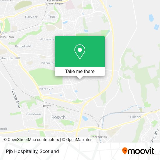 Pjb Hospitality map