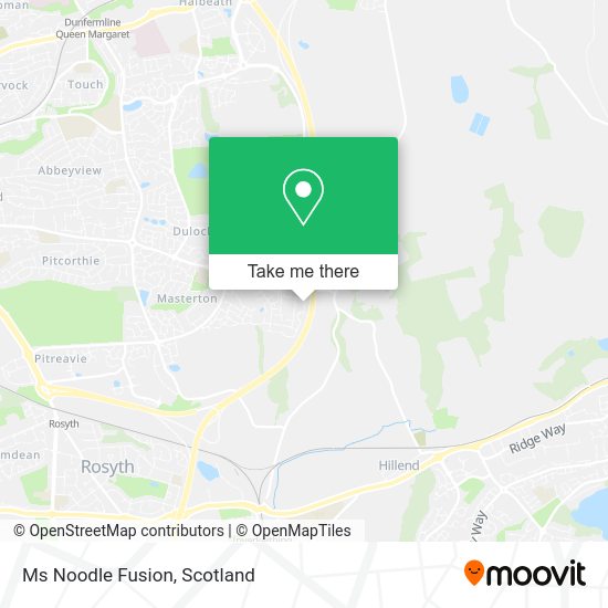 Ms Noodle Fusion map
