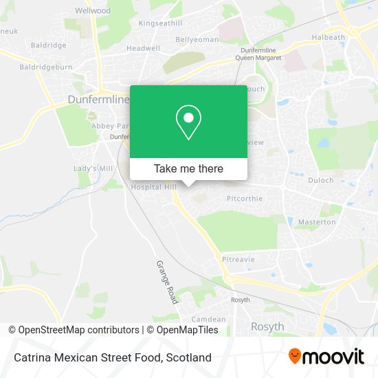 Catrina Mexican Street Food map