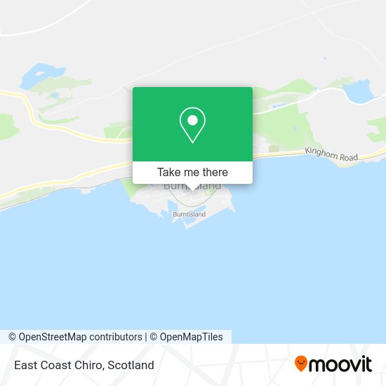 East Coast Chiro map