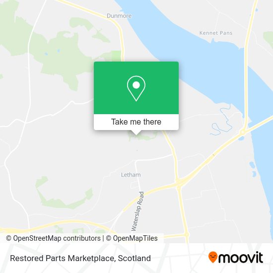 Restored Parts Marketplace map