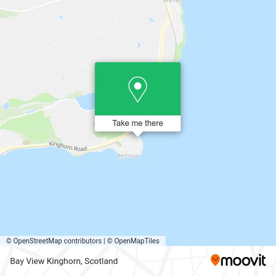 Bay View Kinghorn map