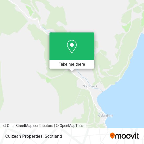Culzean Properties map
