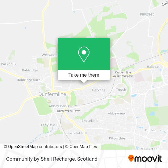 Community by Shell Recharge map