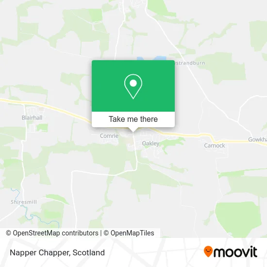 Napper Chapper map