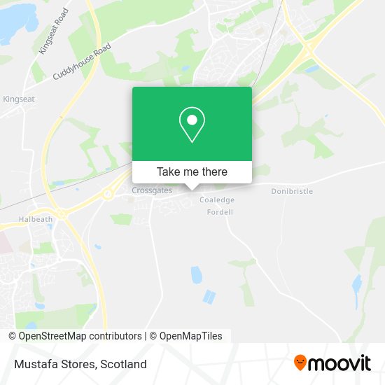 Mustafa Stores map