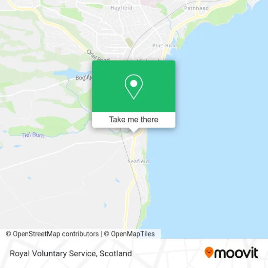 Royal Voluntary Service map