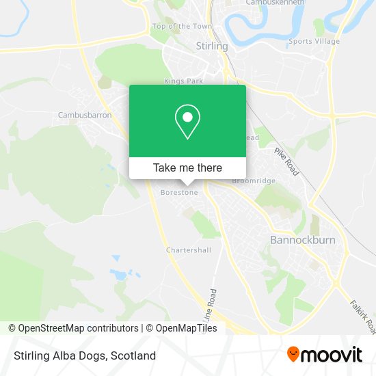 Stirling Alba Dogs map