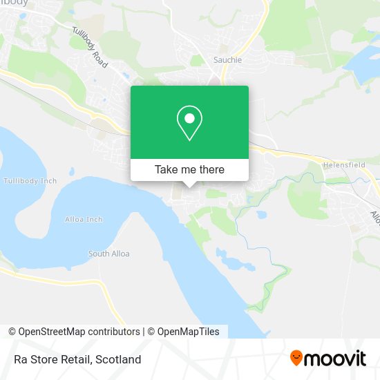 Ra Store Retail map