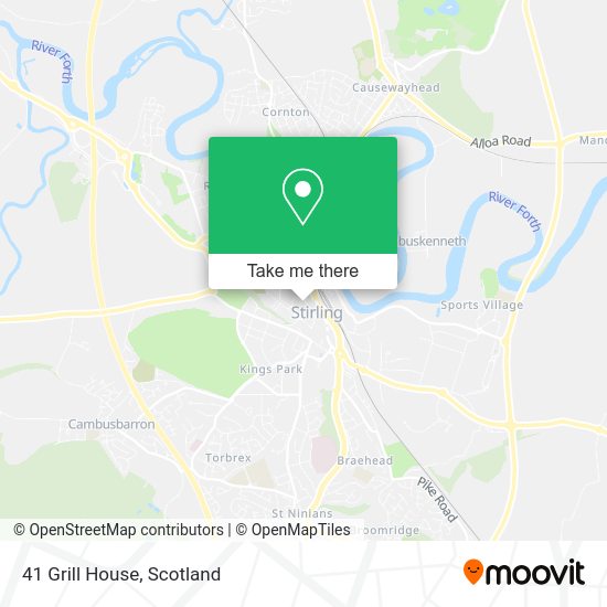 41 Grill House map