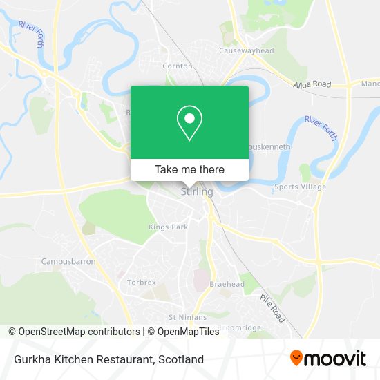 Gurkha Kitchen Restaurant map