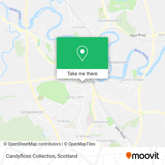 Candyfloss Collection map