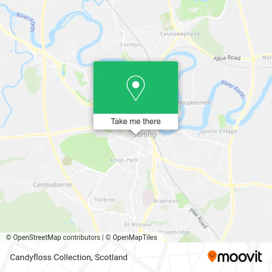 Candyfloss Collection map