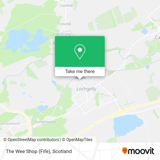 The Wee Shop (Fife) map