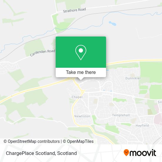 ChargePlace Scotland map