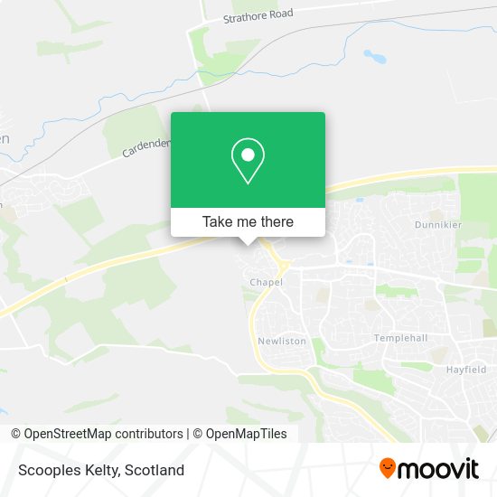 Scooples Kelty map