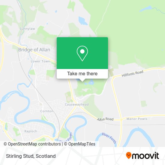Stirling Stud map