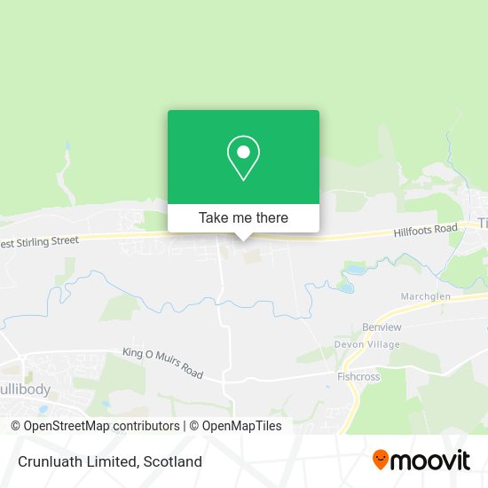 Crunluath Limited map