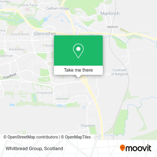 Whitbread Group map
