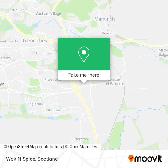 Wok N Spice map