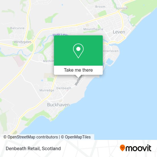 Denbeath Retail map