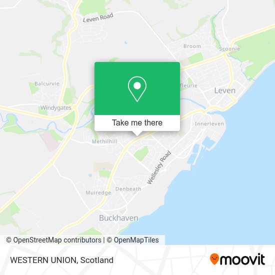 WESTERN UNION map