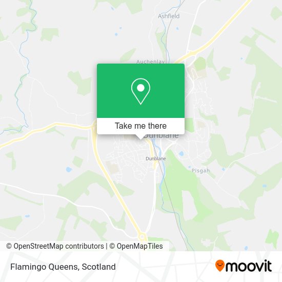 Flamingo Queens map