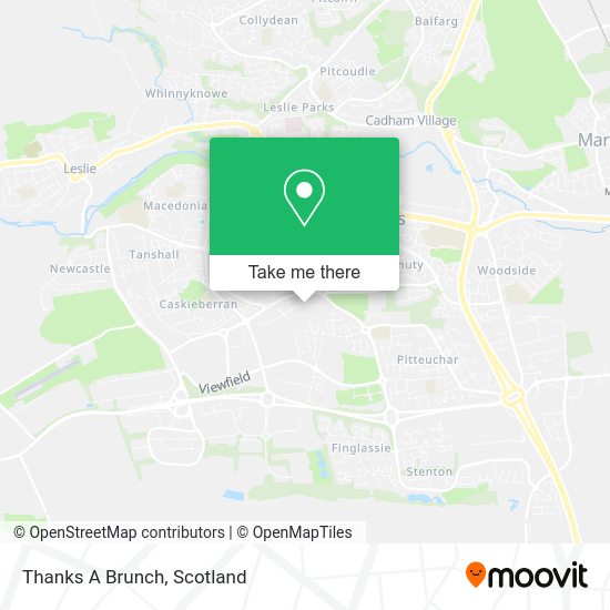 Thanks A Brunch map
