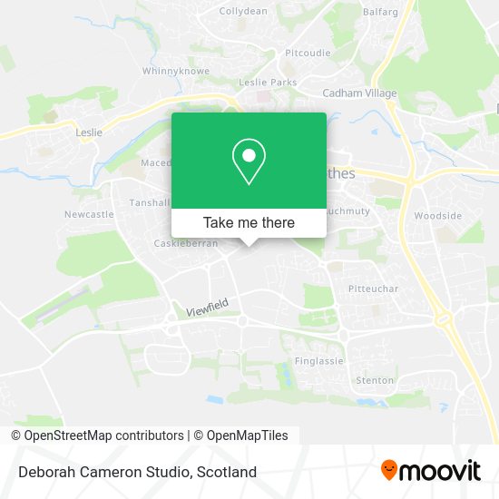 Deborah Cameron Studio map