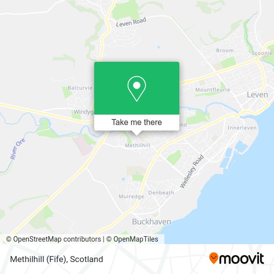 Methilhill (Fife) map