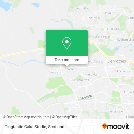 Tingtastic Cake Studio map