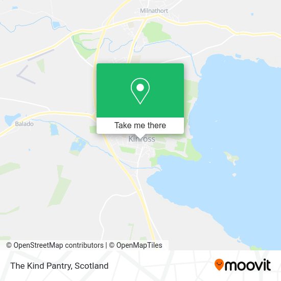 The Kind Pantry map