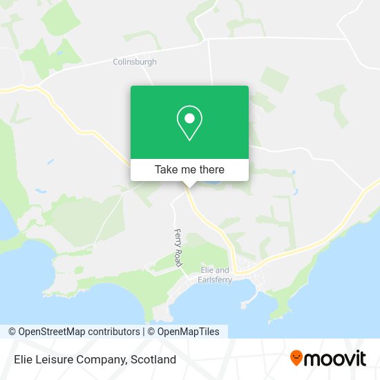 Elie Leisure Company map