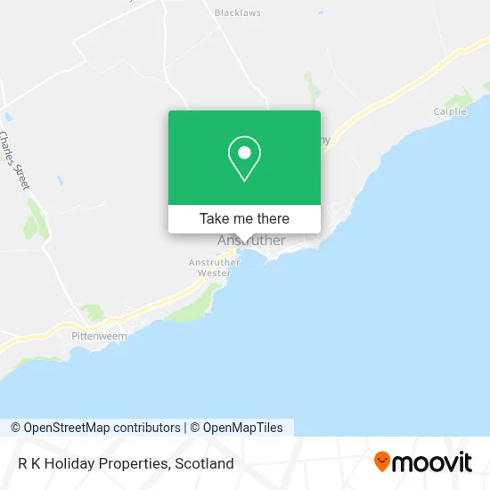 R K Holiday Properties map