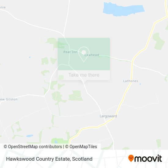 Hawkswood Country Estate map